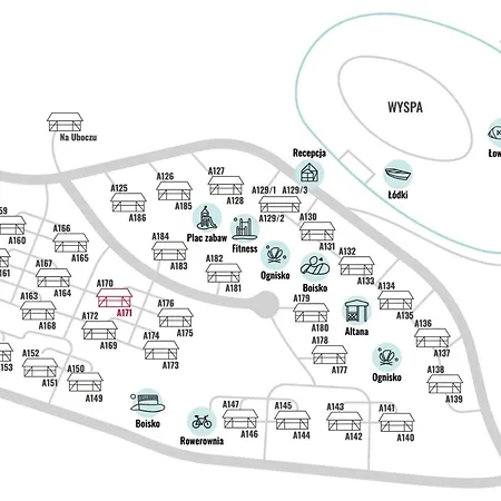 Casa vacanze A 171 Koronkowy- Kaszubska Ostoja Barkocin