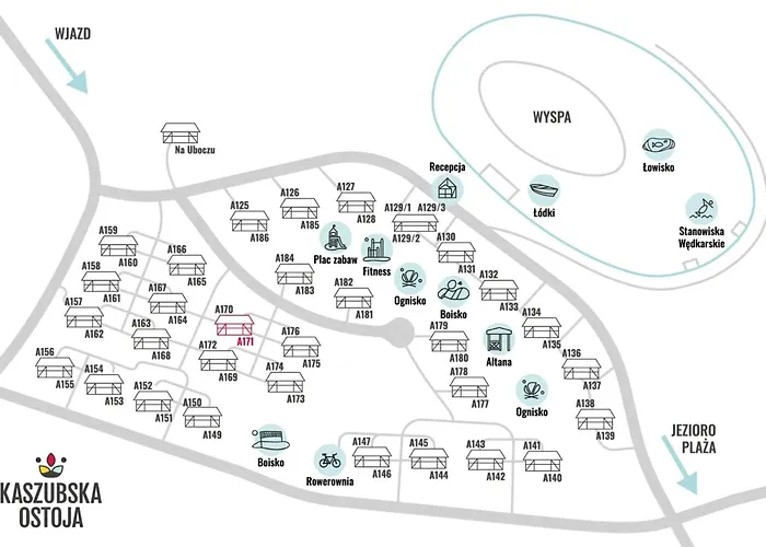 بيت للعطل A 171 Koronkowy- Kaszubska Ostoja Barkocin